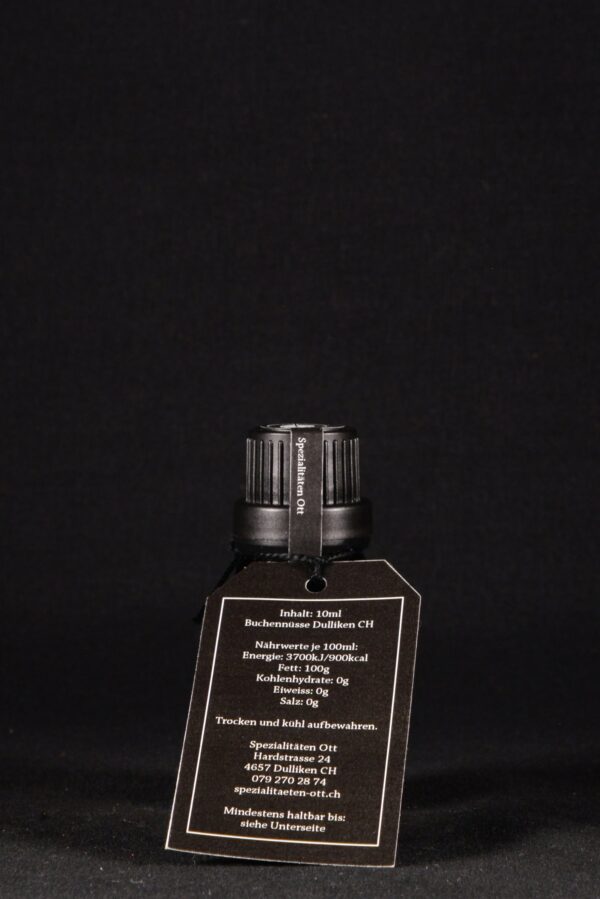 Geröstetes Dulliker BuchennussÖl
von Schweizer Buchen
10ml - Image 2