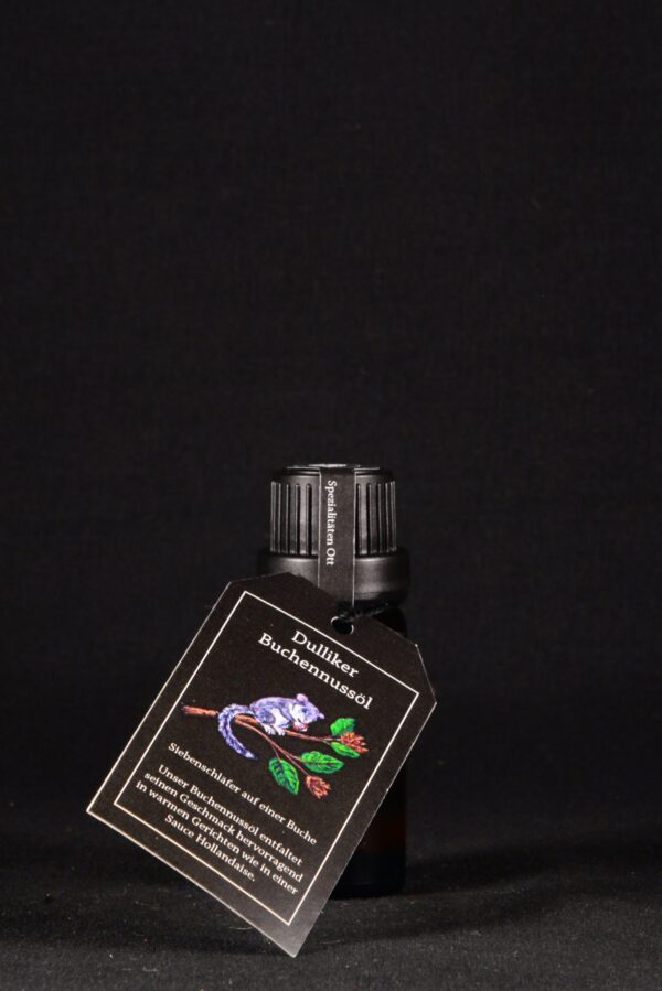 Geröstetes Dulliker BuchennussÖl
von Schweizer Buchen
10ml